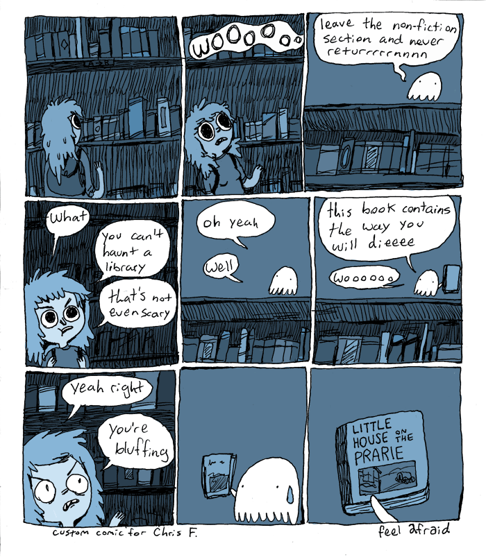 haunted library